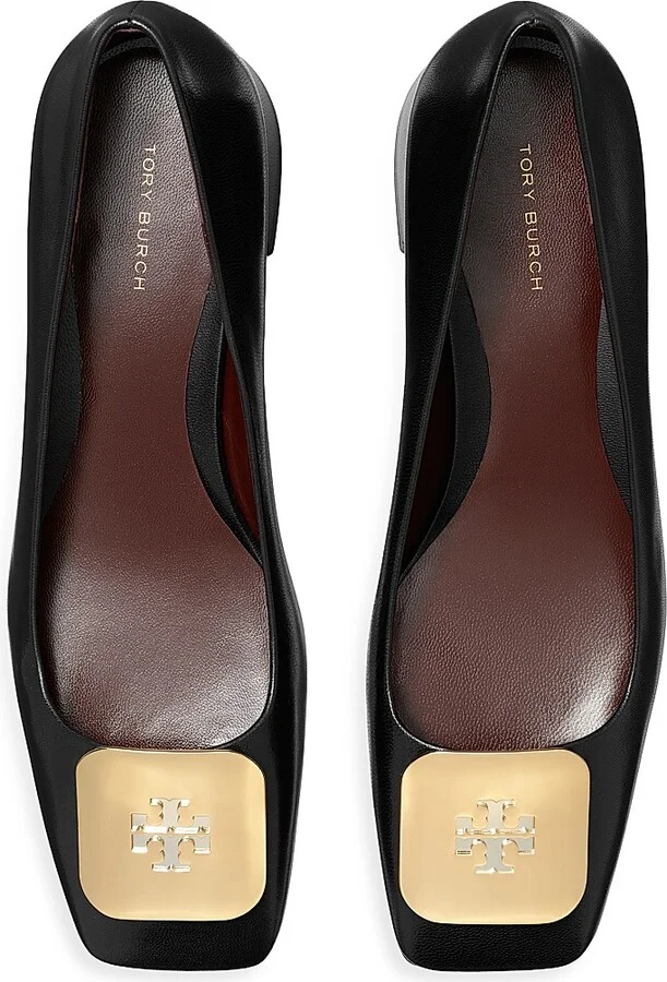 Women's Georgia 35 MM Leather Pump - Perfect Black - Size 10 - Image 4