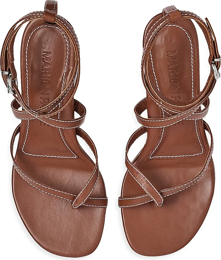 Women's Geri Angled Heels - Luggage - Size 6 - Image 3