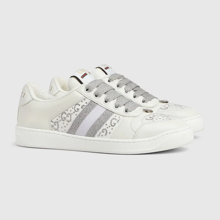 Women's GG crystal Screener sneaker - Image 2