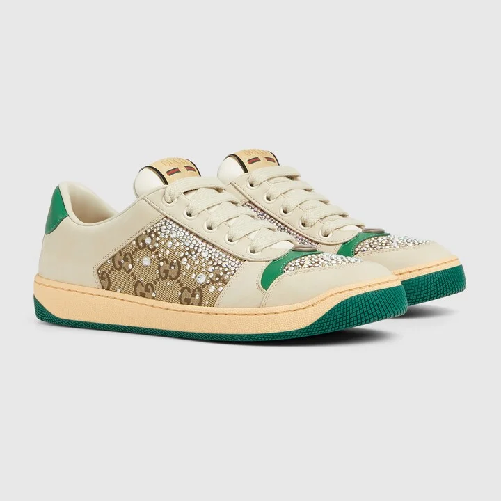 Women's GG crystal Screener sneaker - Image 2