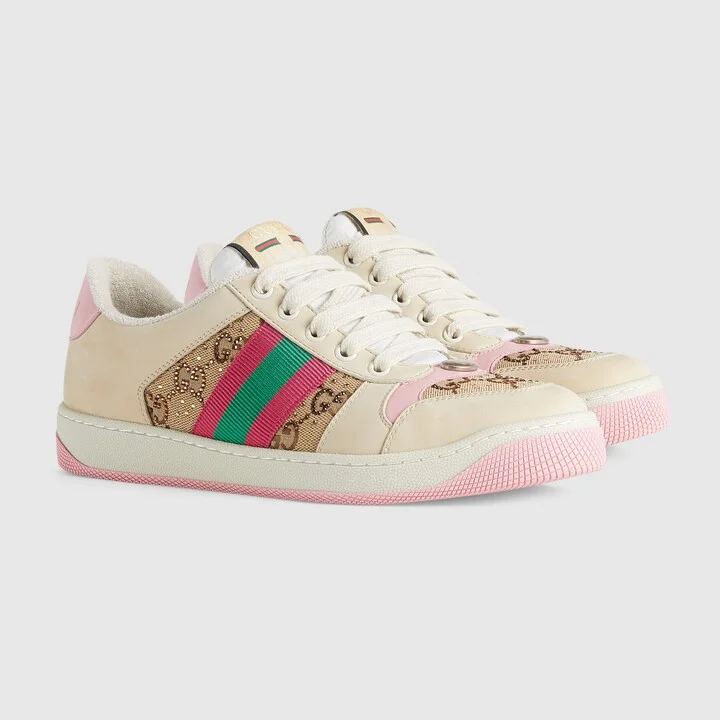 Women's GG crystal Screener sneaker - Image 2
