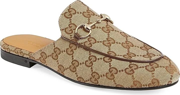 Women's GG Horsebit Mules - Ebony Nero - Size 5 - Image 2