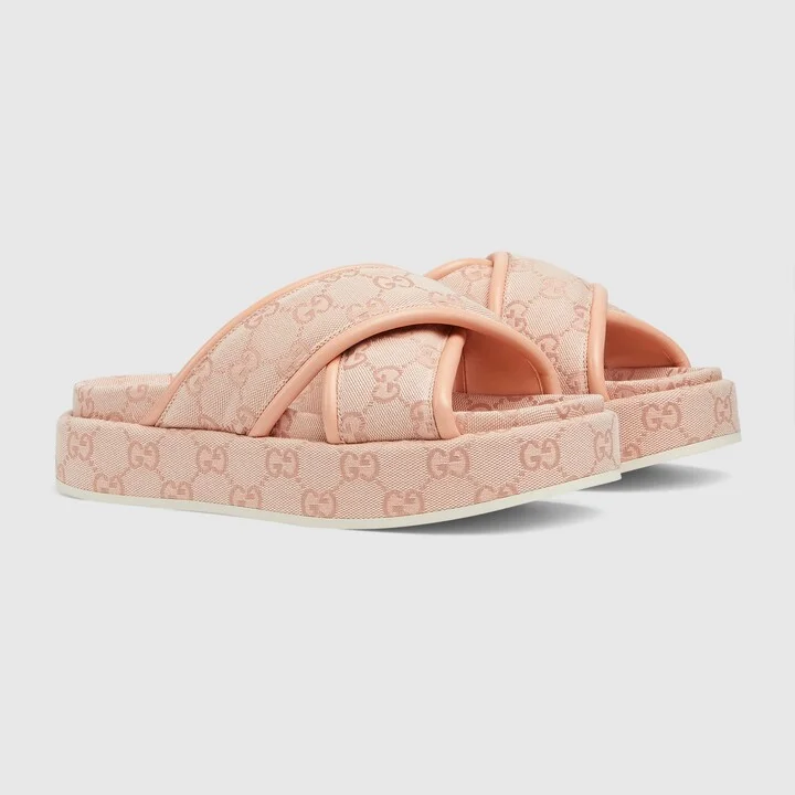 Women's GG platform sandal - Image 2