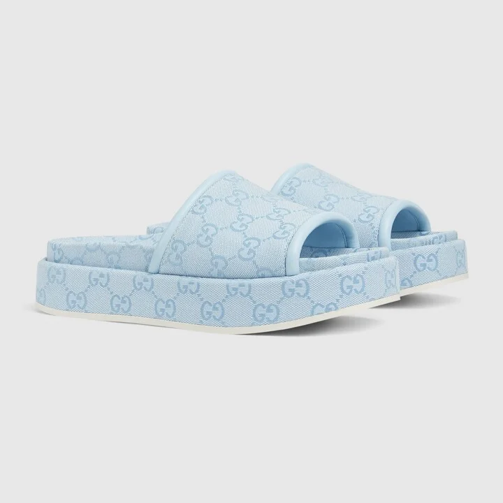 Women's GG platform sandal - Image 2