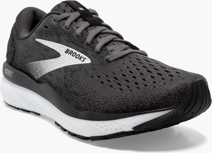 Women's Ghost 16 Road Running Shoes In Black/ Grey/ White