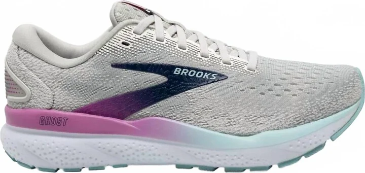 Women's Ghost 16 Sneakers In White/grey/estate Blue
