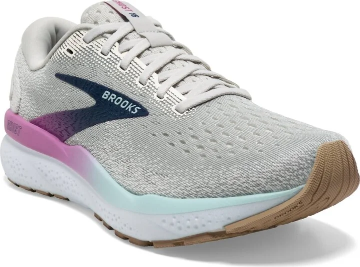 Women's Ghost V16 Shoes In White/grey