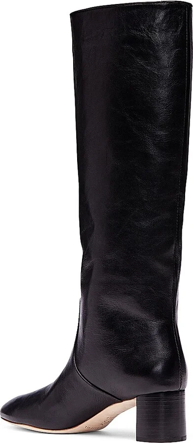 Women's Gia Tall Leather Boots - Black - Size 5 - Image 2