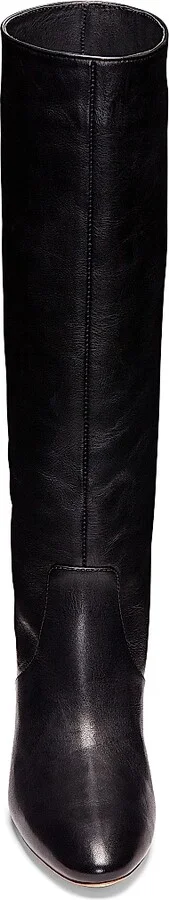Women's Gia Tall Leather Boots - Black - Size 5 - Image 3