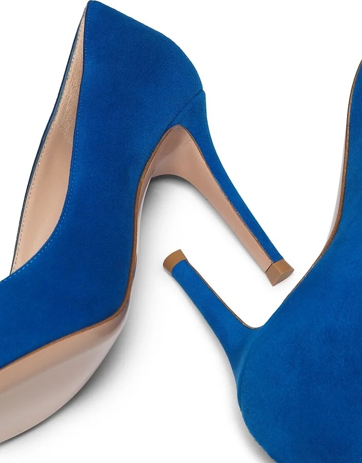 Women's Gianvito 85MM Suede Pumps - Rio - Size 5 - Image 6