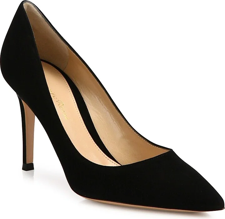Women's Gianvito 85MM Suede Pumps - Rio - Size 5 - Image 7