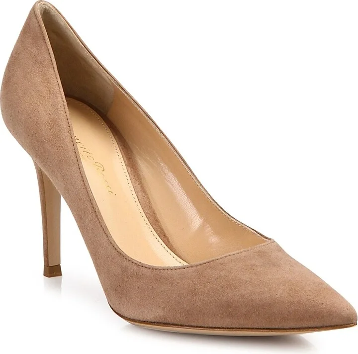 Women's Gianvito 85MM Suede Pumps - Rio - Size 5 - Image 11