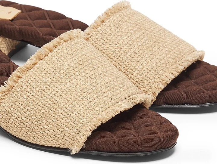 Women's Giorgia 25MM Raffia Sandals - Raffia - Size 7.5 - Image 2