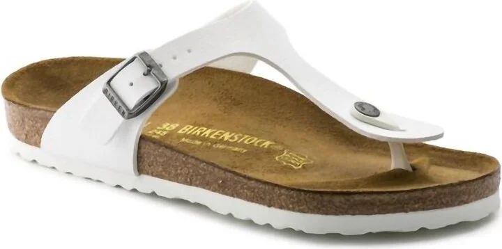 Women's Gizeh Sandals In White