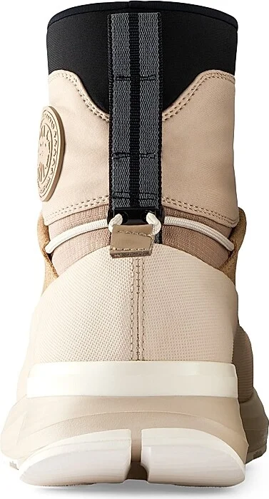 Women's Glacier Trail High-Top Leather Platform Sneakers - Tan Snowcap Coffee - Size 6 - Image 3