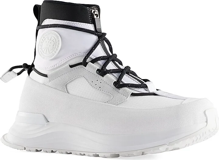 Women's Glacier Trail High-Top Leather Platform Sneakers - Tan Snowcap Coffee - Size 6 - Image 10