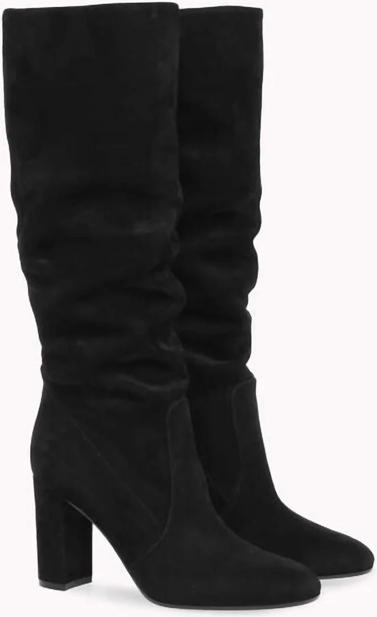Women's Glen Suede 85 Knee-High Boots In Black