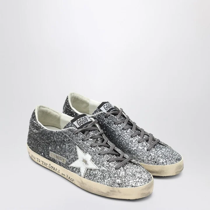 Women's / Glitter Super-Star Sneakers