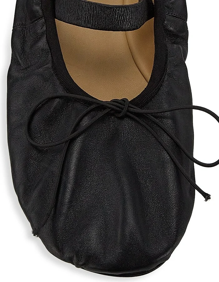Women's Glove Leather Mary Janes - Black - Size 6.5 - Image 4