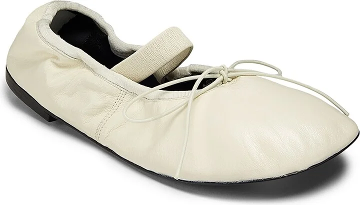 Women's Glove Mary Jane Ballet Flats - Black - Size 5 - Image 7