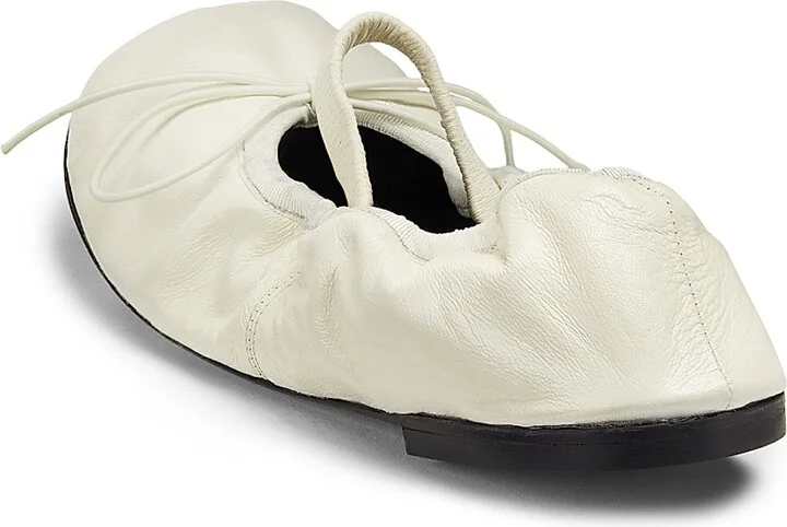 Women's Glove Mary Jane Ballet Flats - Black - Size 5 - Image 8