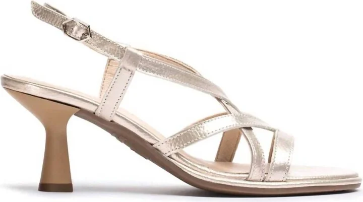 Women's Glow Heels In Platino