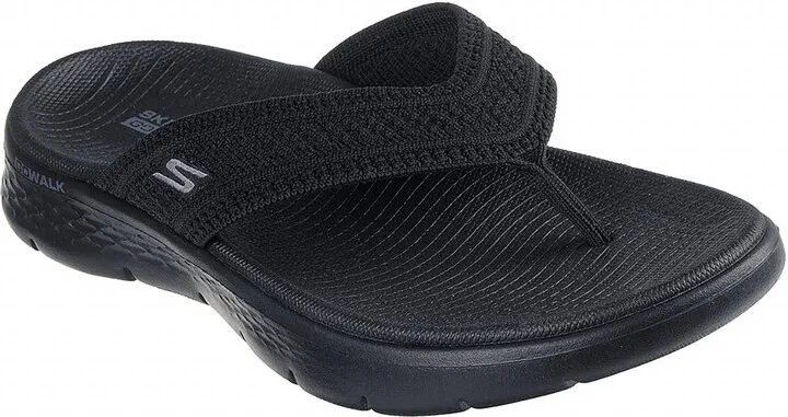 Women's Go Walk Flex Sandal In Black