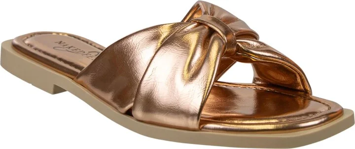 Women's Goa Flat Sandals In Bronze