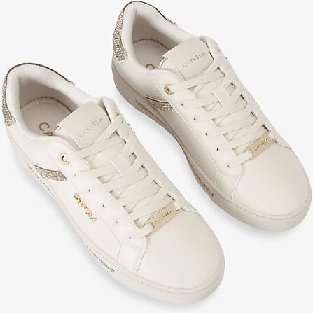 Womens Gold Daze Jewel Leather Low-Top Trainers Eur 40 / 7 Uk Women - Image 2