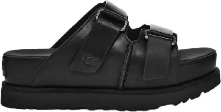 Women's Goldenstar Hi Slide In Black