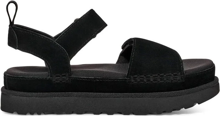 Women's Goldenstar Platform Sandal In Black