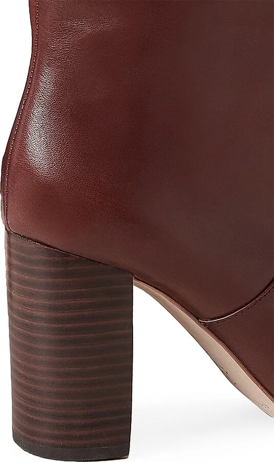 Women's Goldy Knee-High Leather Boots - Black - Size 5 - Image 9