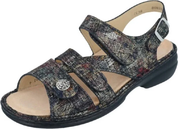 Women's Gomera Sandals In Multi Brokat