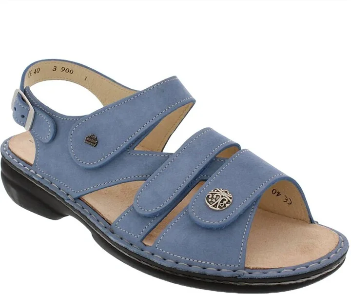 Women's Gomera Sandals - Medium In Blue Nubuck