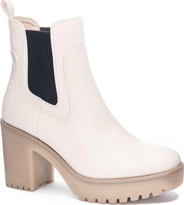 Women's Good Day Ankle Boots In Cream