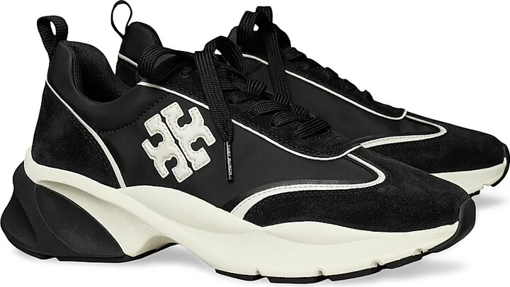 Women's Good Luck Low-Top Sneakers - Perfect Black - Size 10 - Image 2