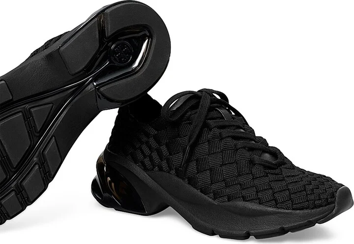Women's Good Luck Woven Trainers - Perfect Black - Size 5 - Image 4