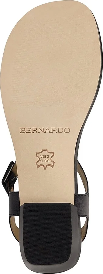Women's Goya Demi-Heel T-Strap Sandals - Black - Size 6 - Image 4