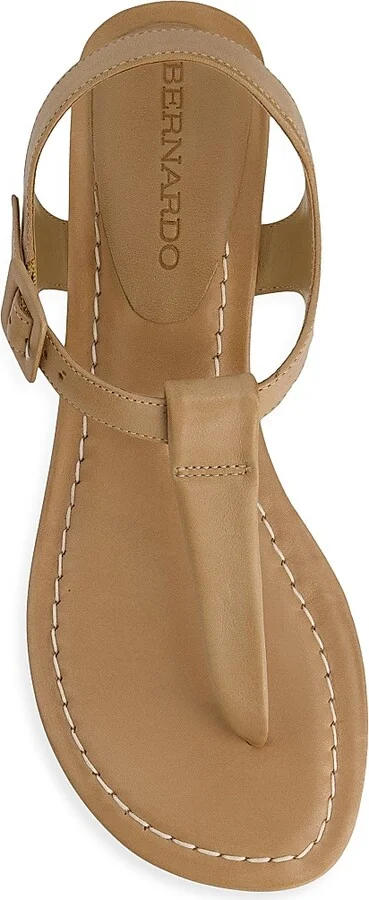 Women's Goya Demi-Heel T-Strap Sandals - Black - Size 6 - Image 7