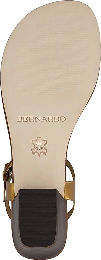 Women's Goya Demi-Heel T-Strap Sandals - Bronze - Size 6 - Image 4