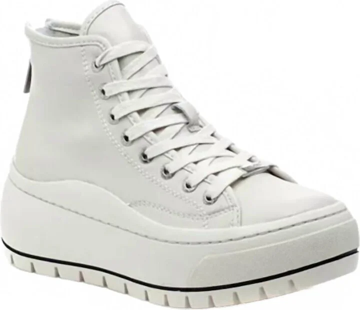Women's Gracie Platform Sneaker In White