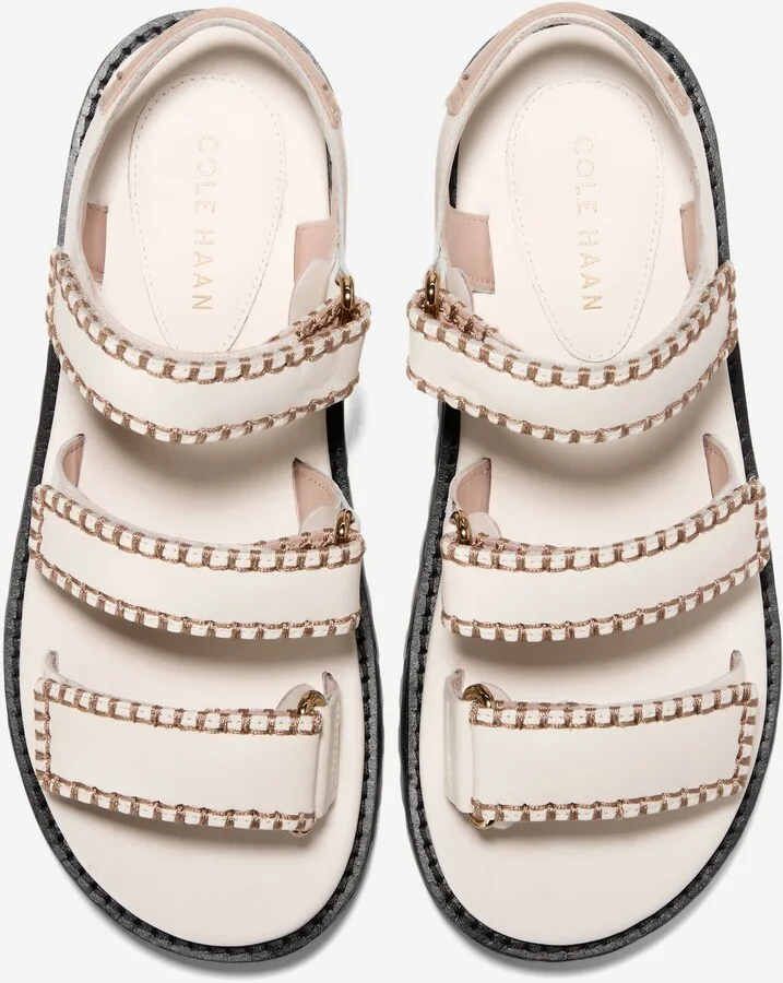 Women's Grandprø Daylin Wedge Triple Strap Sandals - Image 4