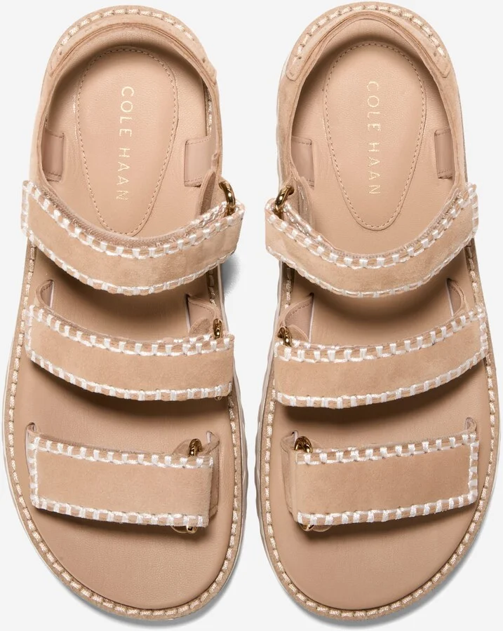 Women's Grandprø Daylin Wedge Triple Strap Sandals - Image 4