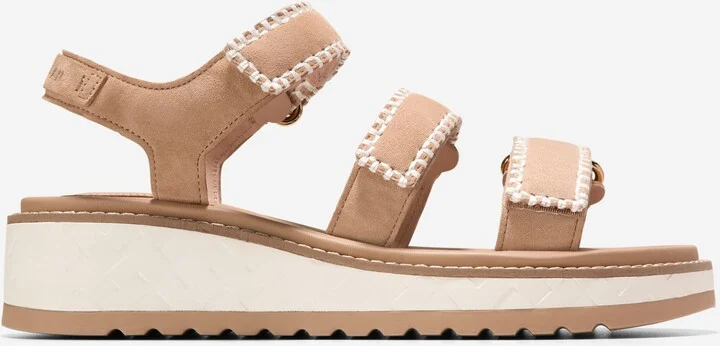 Women's Grandprø Daylin Wedge Triple Strap Sandals