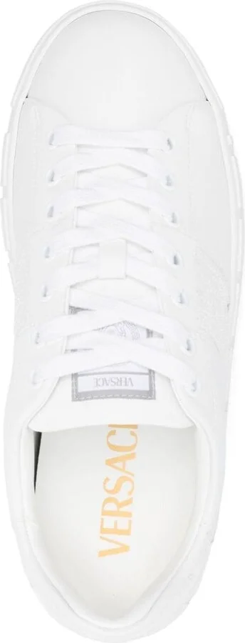 Women's Greca-Embellished Sneakers - Image 4