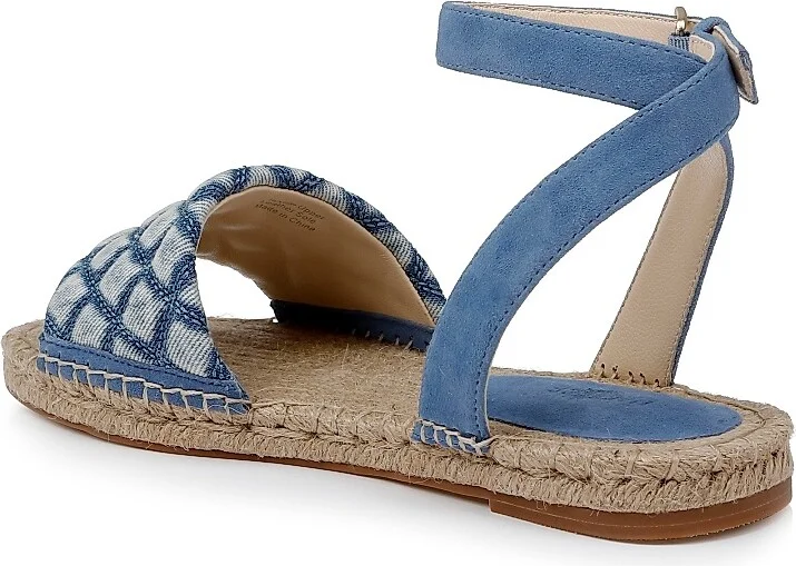 Women's Grece Denim Espadrilles - Light Denim - Size 5 - Image 3
