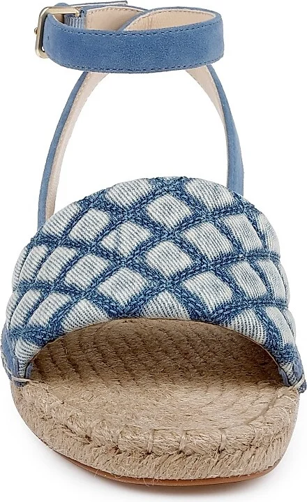 Women's Grece Denim Espadrilles - Light Denim - Size 5 - Image 5