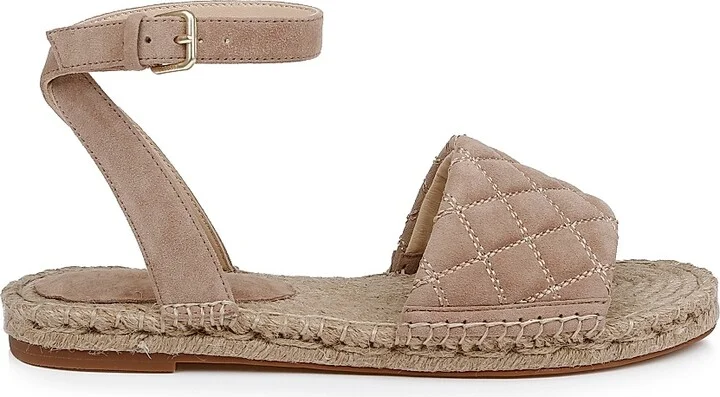 Women's Grece Suede Open-Toe Sandals - Cappuccino - Size 6