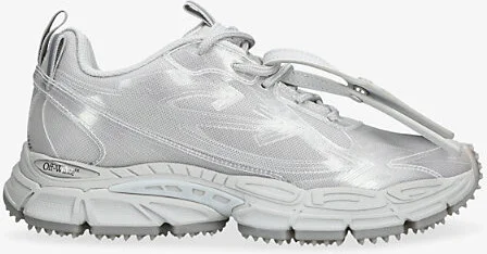 Womens Grey Be Right Back Iridescent Mixed-Textile Low-Top Trainers Eur 37 / 4 Uk Women