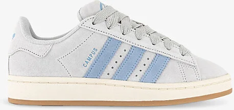 Womens Grey Cream White Clear S Campus 00S Suede Low-Top Trainers Eur 36 / 3 Uk Women